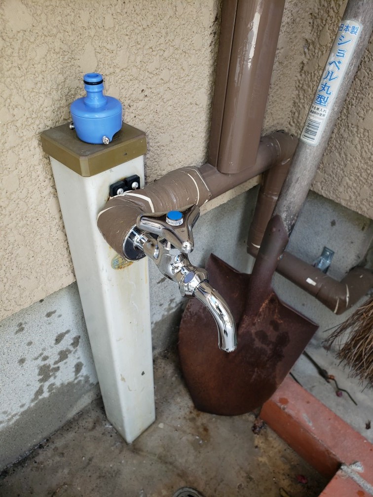 久留米市　外部水栓交換工事
