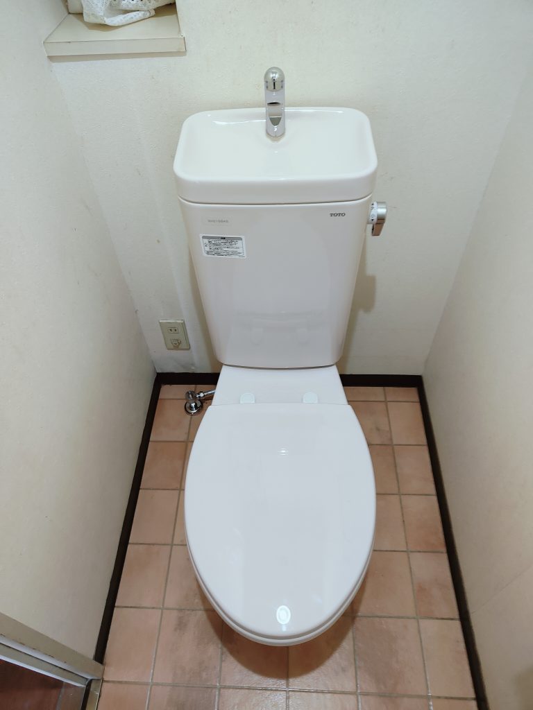 久留米市　トイレ交換工事