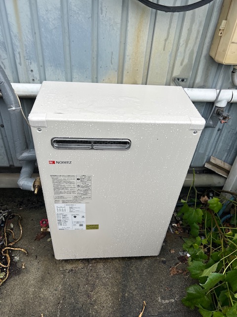 久留米市石油給湯器取り替え