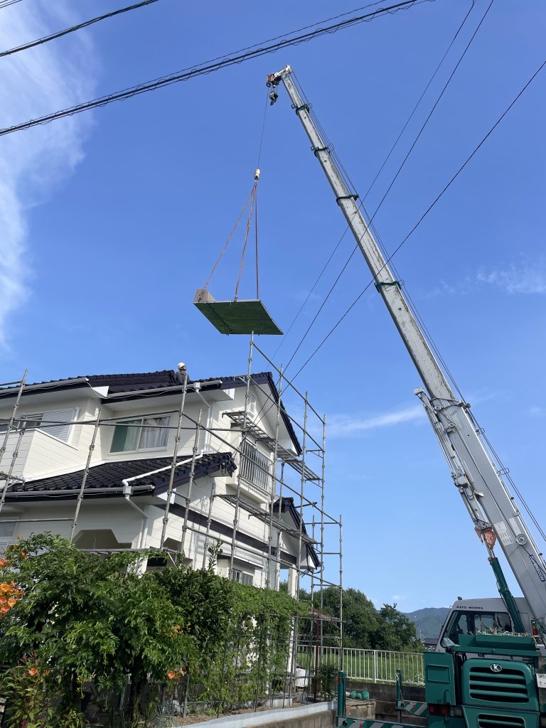 神埼市　太陽熱温水器取外し