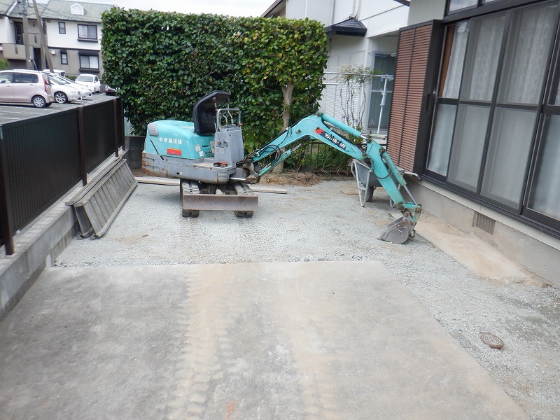 久留米市　土間工事②