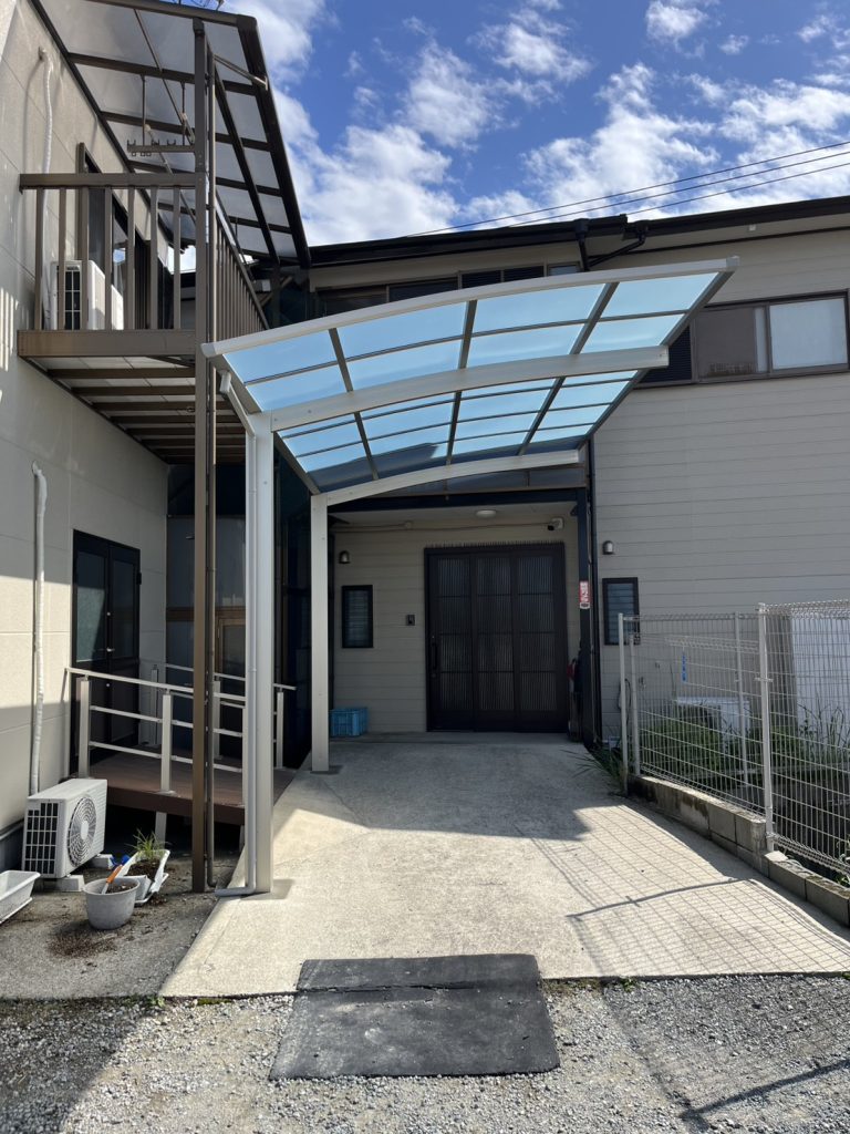 久留米市　カーポート新設工事