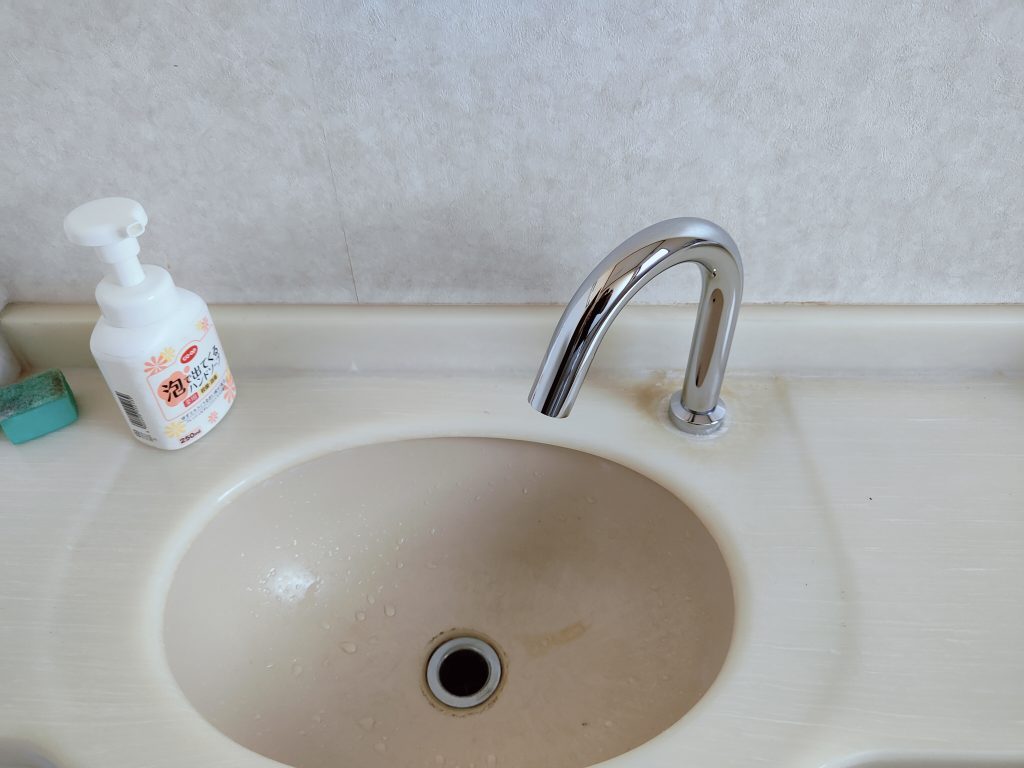 みやき町　トイレ手洗い器水栓取替工事