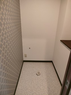 マンショントイレリフォーム施工中
